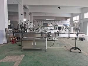 自動スクエアボトル2/3/4サイドとラウンドボトル上底とボディラベルアプリケーターラベリングマシン - Product Image 4