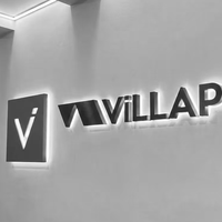 Letrero Comercial de Metal con Logotipo LED de Acero Inoxidable con Halo Personalizado, Letrero de Pared de Metal Iluminado con Canal de Metal Retroiluminado en 3D