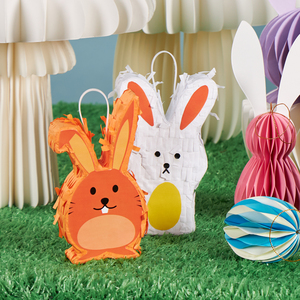 Piñata de conejo de dibujos animados de conejito de Pascua para <span class=keywords><strong>fiesta</strong></span> de cumpleaños, decoración de celebración de aniversario, piñatas de revelación de género, suministros de <span class=keywords><strong>Fiesta</strong></span> para niños - Product Image 1