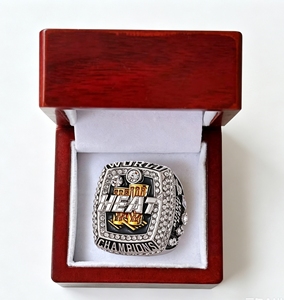Bague de champion du monde des <span class=keywords><strong>Miami</strong></span> Heat 2013, collection de souvenirs de basket-ball en diamant plaqué argent James, bijou en alliage, cadeau pour homme - Product Image 5