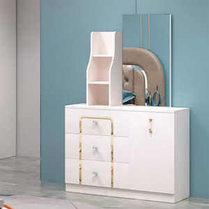 Marco de cama de terciopelo de lujo, diseño italiano, supertapizado, de Metal, con almacenamiento - Product Image 5