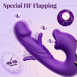 Nieuwe 3-in-1 orale vibrerende vibrator met holle tong, 7 frequenties, zuigfunctie, draagbaar, afstandsbediening, USB oplaadbaar voor vrouwen - Product Image 4