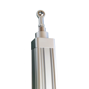 בוכנה חשמלית שקטה LIND LOE50 עם מהלך של 350 מ\\\"מ, בורג כדורי, דרגת הגנה IP65 ומסב - Product Image 3