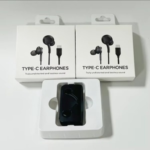 Auriculares intrauditivos USB-C, auriculares con cable tipo C, auriculares estéreo con micrófono incorporado, compatibles con teléfonos inteligentes - Product Image 2