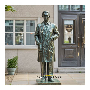 Famosa Figura de Arte, Torso de Bronce de Tamaño Natural, Hombre Desnudo Griego, Estatua de David - Product Image 5