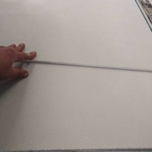 WLX Perú Cielo Razo De Vinil Con Yeso Pvc yeso azulejos de techo vinilo falso cielo yeso techo Cielo Falso Tipo yeso 60x60 - Product Image 4