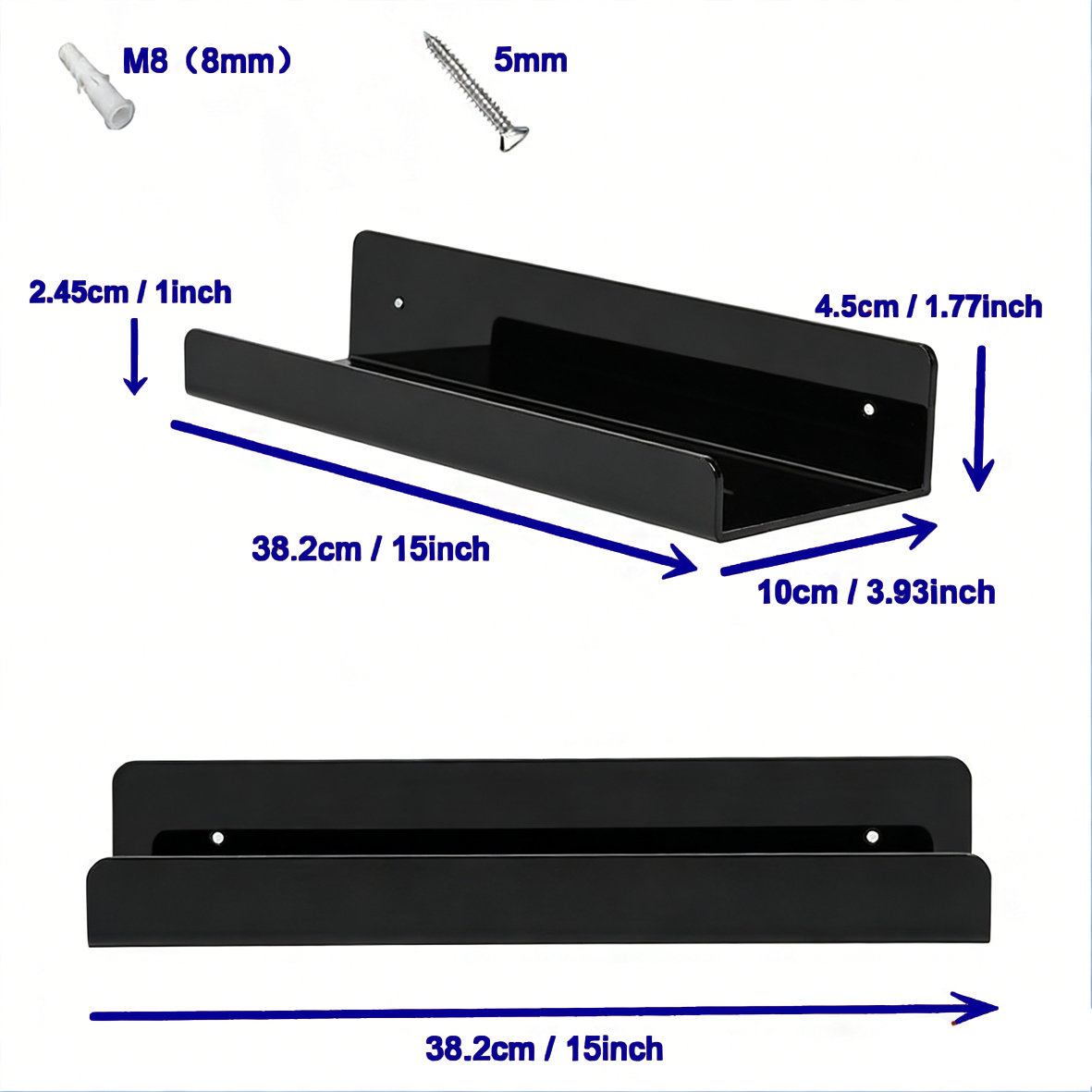 15*3.93*1.77 inch