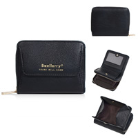 Dompet Wanita Mewah Grosir Dompet Pendek Kulit PU Wanita Dompet Kecil Custom Dompet Kartu