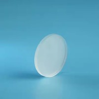 Fabrication sur mesure de fenêtres optiques rondes et carrées en verre borosilicate transparent K9 Bk7 B270 en silice fondue avec revêtement laser visible pour usage médical