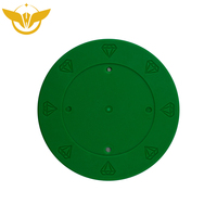 Jetons de poker en argile vierges YH 8 couleurs pour jeu de roulette de casino