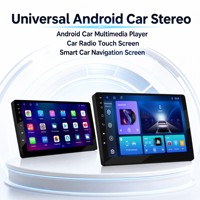 Autoradio Android 10 pouces 4 Go 64 Go RK3562 CarPlay sans fil 4.1 Sortie RCA pour amplificateur externe et mise à niveau des haut-parleurs