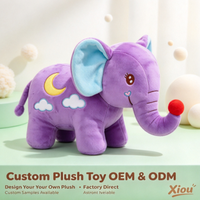 Les fabricants chinois proposent des jouets en peluche ultra-doux sur mesure, rembourrés de coton PP, avec des personnages d'animaux adorables.