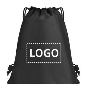High Quality 210D Customizable Promotional Waterproof Sport <b>Drawstring</b> Pack with Lining Polyester Material - Product Image 3