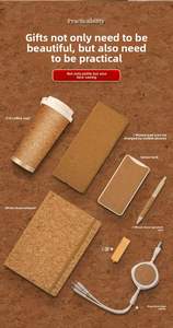 Juego de Regalo Ejecutivo de Lujo 7 en 1 con Libreta, Bolígrafo, Memoria USB, Taza Aislada y Logotipo Personalizado - Product Image 2