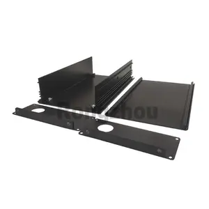 aluminum enclosure metal box sheet metal fabrication for electronic power inverter battery box 95x39mm