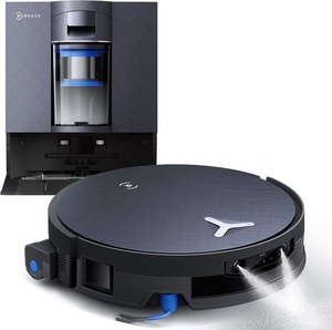 หุ่นยนต์ดูดฝุ่นถูพื้น Ecovacs X12 Pro พร้อมระบบฉีดละลายคราบฝังแน่น ระบบหลบหลีกสิ่งกีดขวางด้วย AI และระบบทำความสะอาดตัวเอง - Product Image 1