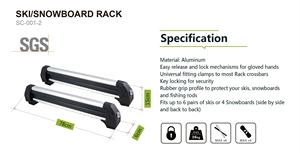 جديد تصميم الأزياء انخفاض سعر التزلج حامل الأكمام ، 2016 أحدث مخصص رف التزلج/التزلج ناقلات/أصحاب التزلج - Product Image 3