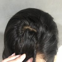 Cheveux humains vierges brésiliens noirs naturels perruque Hd Lace Front sans colle paquets de cheveux avec Lace Frontal perruque pour les femmes noires