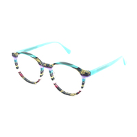 Nouvel arrivage de lunettes rondes, design moderne, montures de lunettes de haute qualité, montures de lunettes en acétate, 2025 lunettes unisexes