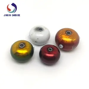 Zhuzhou Jinxin Tungsten Jig Ronde Hoofd Vissen Sinker Gewicht Pure Tungsten Gewogen Vissen Haak