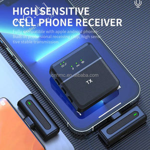 Micrófono Inalámbrico SX8 para Móvil Tipo-C iPhone Cámara 3en1 Micrófonos con Cancelación de Ruido Micrófono de Grabación de Video - Product Image 2