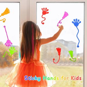 Lot <span class=keywords><strong>de</strong></span> 30 mains collantes extensibles pour enfants, cadeaux <span class=keywords><strong>de</strong></span> fête, cadeaux pour étudiants, bibelots d'<span class=keywords><strong>anniversaire</strong></span>, mains collantes à claquer - Product Image 6
