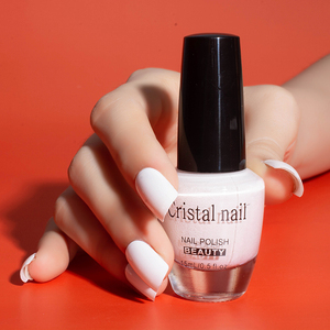 Esmalte de Uñas Cristal Nail, Marca Privada Personalizada, Larga Duración de 14 Días, Botella de Vidrio de 15 ml, Esmalte de Uñas Básico para Mujer - Product Image 4