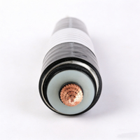 Câble XLPE haute tension 630mm2 électrique monobrin en cuivre résistant à l'eau, câble d'alimentation haute tension 110kv