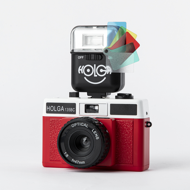 HOLGA 135BC 35mm Reusable Professional Fixed Focus Plastic Film Camera Custom Vintage