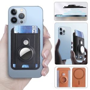 Support magnétique multifonction pour airbag, porte-cartes en cuir, support de bureau portable et discret avec aimant puissant de qualité - Product Image 1