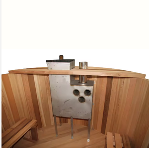 Jacuzzi de Madera de Cedro Rojo para Exteriores, de Lujo, para 2-3 Personas, con Asientos Cómodos, para Spa Familiar - Product Image 3