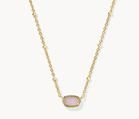 Collier Pendentif Cœur en Quartz Rose Plaqué Or, Mini Cristal Rose Mignon, Chaîne Cordon, Taille Personnalisable, Vente en Gros de Bijoux de Mode