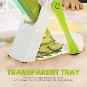 Đa chức năng chuyên nghiệp nhà bếp Trái cây khoai tây dọc Chopper Hướng dẫn sử dụng rau cắt mandoline rau <span class=keywords><strong>Slicer</strong></span> - Product Image 5