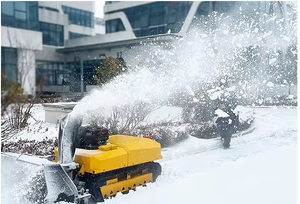 เครื่องเป่าหิมะขนาดเล็กรถแทรคเตอร์ขับเคลื่อน<span class=keywords><strong>4</strong></span>ล้อพร้อมเครื่องเป่าหิมะ - Product Image 5