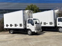 Camion de transport de poussins I-suzu 4x2 5 tonnes, véhicule pour poussins d'un jour