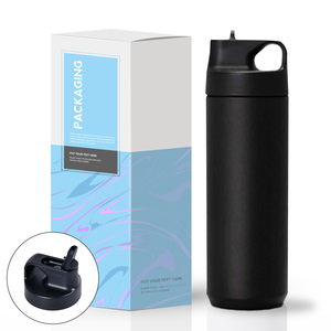 Tasses d'eau potable directes de qualité alimentaire en acier inoxydable 304 à double paroi isolation sous vide haute performance forme rectangulaire - Product Image 1