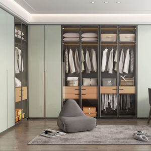 Service OEM : Conception de <span class=keywords><strong>dressing</strong></span> scandinave gain de place, lignes épurées, rangement intelligent, mobilier de chambre, <span class=keywords><strong>dressing</strong></span> - Product Image 1