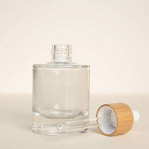 Botella de vidrio ecológico 50ml 100mL recargable con acabado esmerilado para cosmética natural y tintura de hierbas - Product Image 6