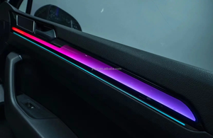 Luz LED decorativa para Interior de coche Symphony, 29 <span class=keywords><strong>colores</strong></span> para VW Magotan <span class=keywords><strong>Arteon</strong></span> para Passat B8 2017-2023, Interior de coche - Product Image 4