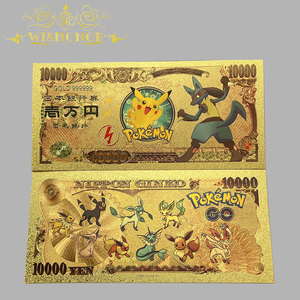 Billete de Banco América Pika 2026 Chapado en Oro de 24K para Colección - Product Image 2