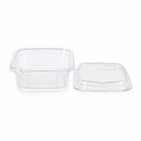 Boîte d'emballage en plastique pour légumes, boîte en plastique pour poulet, conteneur transparent pour aliments