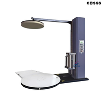 Enrouleur de film étirable PE portable, horizontal, fiable et stable, pour film de palettisation, sacs et boîtes, avec fonction de coupe automatique