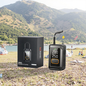 Tiếng ồn thấp 150PSI xe nhỏ có thể sạc lại lốp <span class=keywords><strong>Inflator</strong></span> xm01 thông minh di động lốp máy bơm không khí với ánh sáng khẩn cấp - Product Image 1