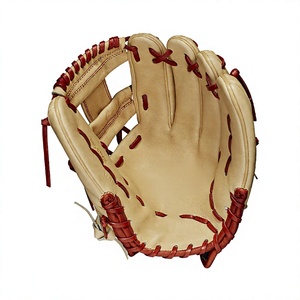 Gant de baseball Bi452 tissé léger et confortable pour gaucher, modèle professionnel en cuir durable, taille 9-12.5 - Product Image 3
