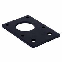 Plaque adaptatrice de moteur en aluminium usinée CNC sur mesure, plaque de montage usinée avec précision, OEM