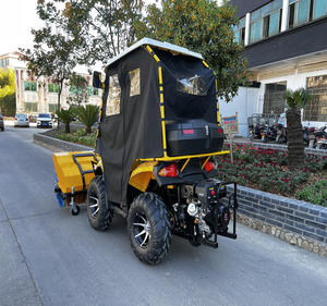 Di alta qualità quattro ruote fuoristrada spiaggia Buggy Multi-funzionale attrezzatura <span class=keywords><strong>per</strong></span> la rimozione della neve spazzatrice spazzaneve con motore centrale - Product Image 2