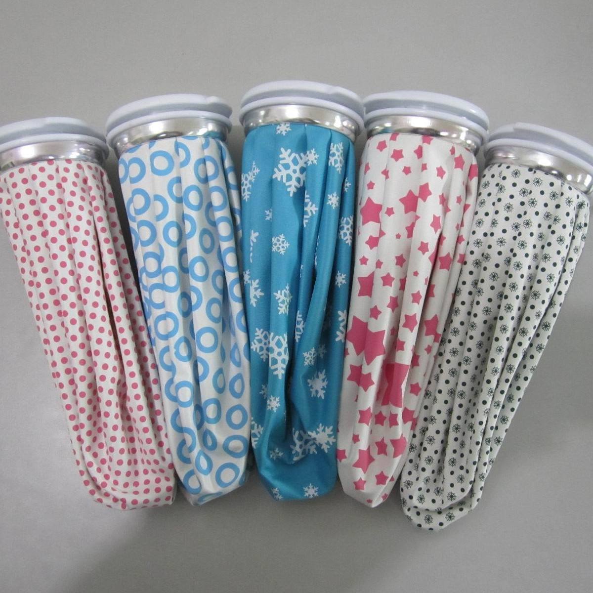 แผ่นประคบเย็นผ้าสีเดียว