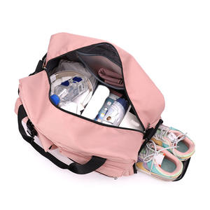 Bolsa de almacenamiento de viaje de gran capacidad de alta calidad para hombre, bolsa deportiva para entrenamiento de gimnasio, bolsa de viaje con compartimento para zapatos - Product Image 5