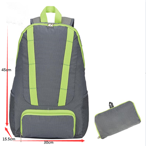 Zaino Leggero in Poliestere con Cerniera, <span class=keywords><strong>Mini</strong></span> Zaino Impermeabile Pieghevole Unisex per Escursionismo, Viaggi e Attività all'Aperto - Product Image 4