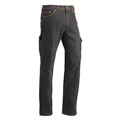 Pantaloni da lavoro - 830D XS Explorer - Colore: Nero - Jeans multitasche con chiusura a zip e bottoni. - Product Image 2